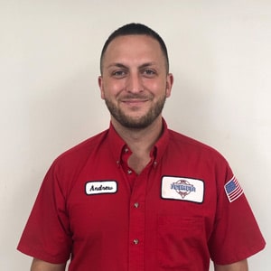Andrew Westpfahl, Service Technician for Reimer Home Services.